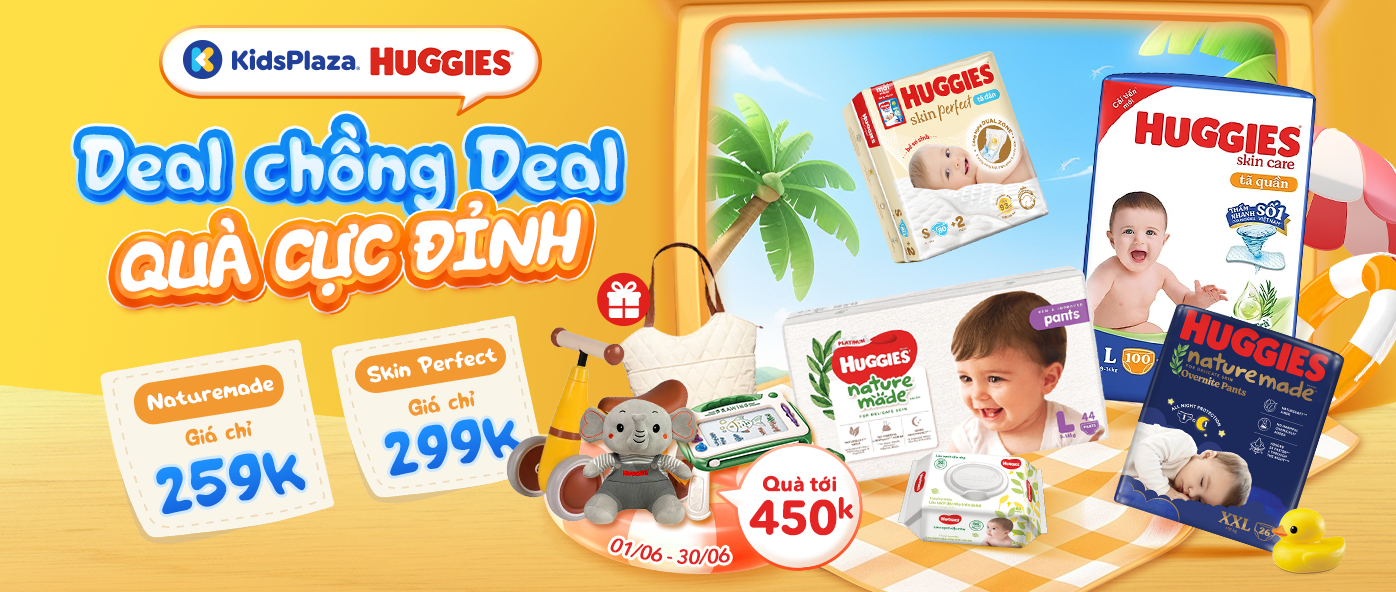 Khuyến mại Huggies T6/2025