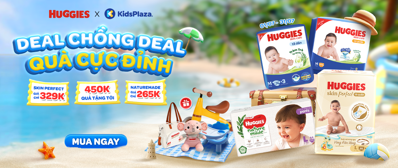 Khuyến mại Huggies T7/2025