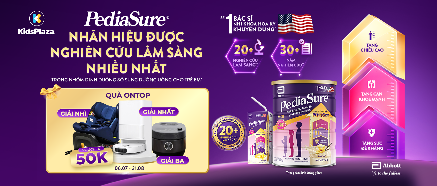 Khuyến mại sữa PediaSure