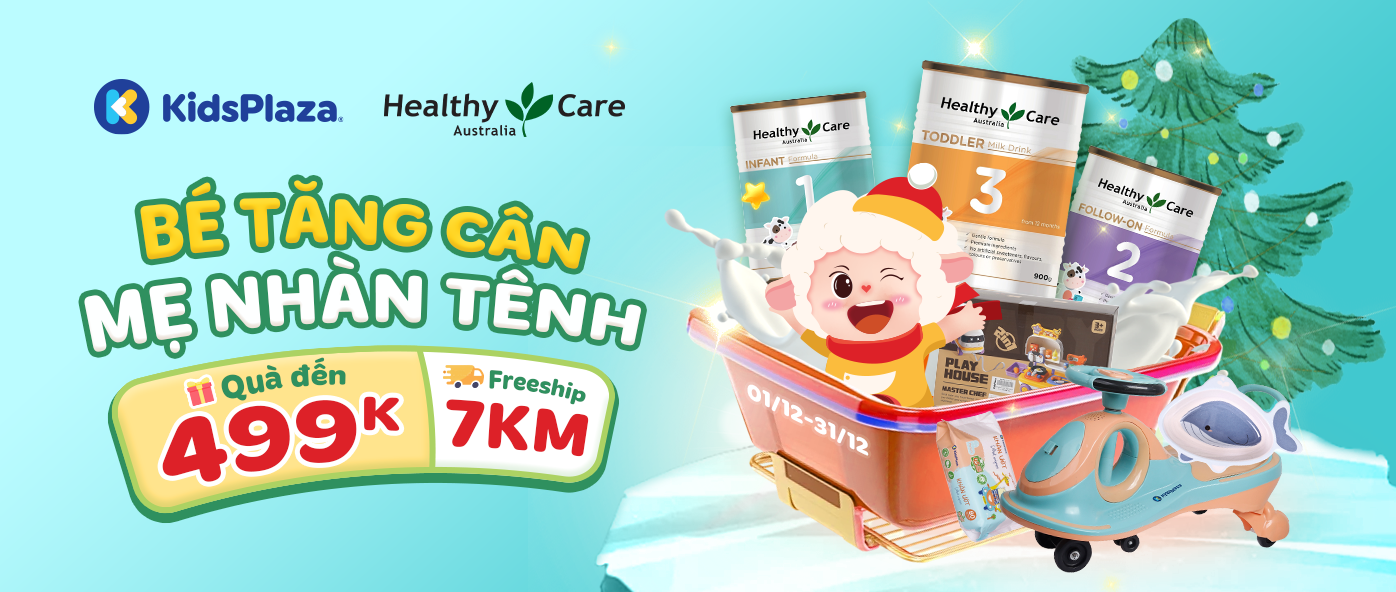 Khuyến mại sữa Healthy Care 