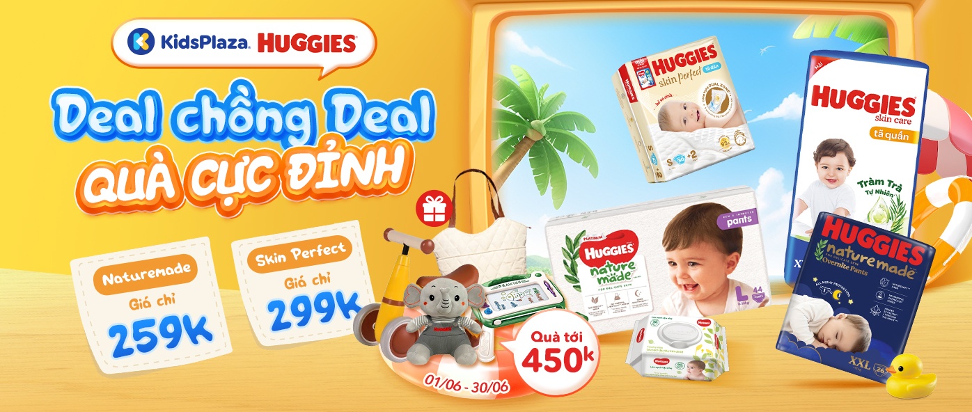 Khuyến mại Huggies T6/2025