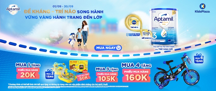 Khuyến mại sữa Aptamil
