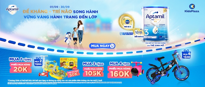 Khuyến mại sữa Aptamil