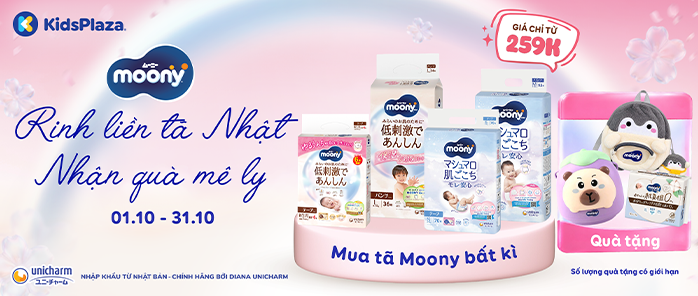 Moony khuyến mại T10