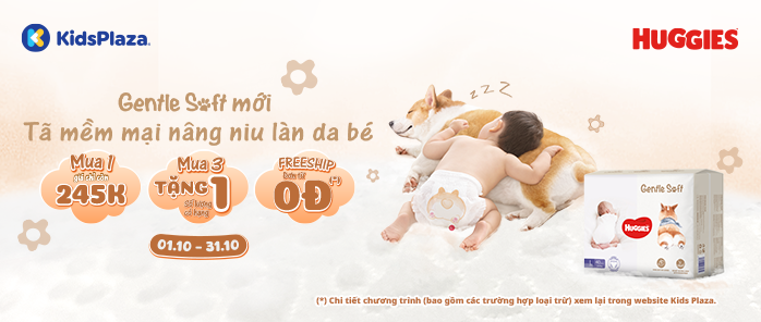 Khuyến mại Huggies T10/2026