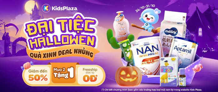 Đại tiệc Halloween - Quà xinh deal khủng