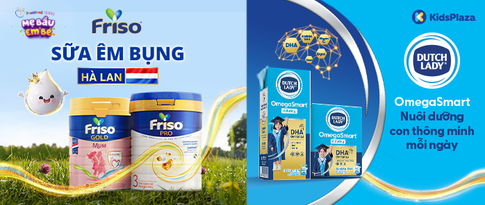 Sữa Friso khuyến mại T10