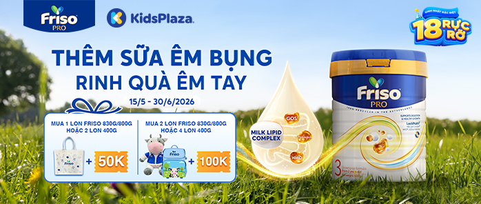 Sữa Friso khuyến mại T5