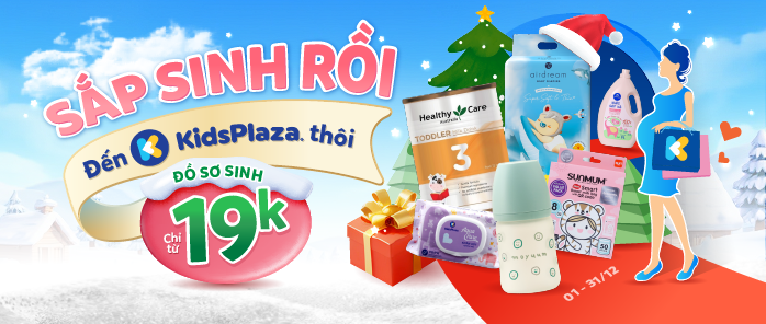 Sắp sinh rồi đến KidsPlaza thôi 