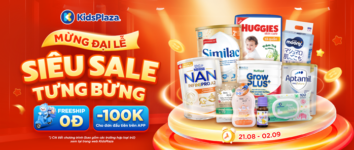 Mừng Đại lễ - Siêu Sale tưng bừng