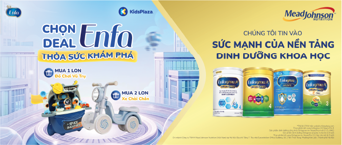 Khuyến mại sữa Enfa 