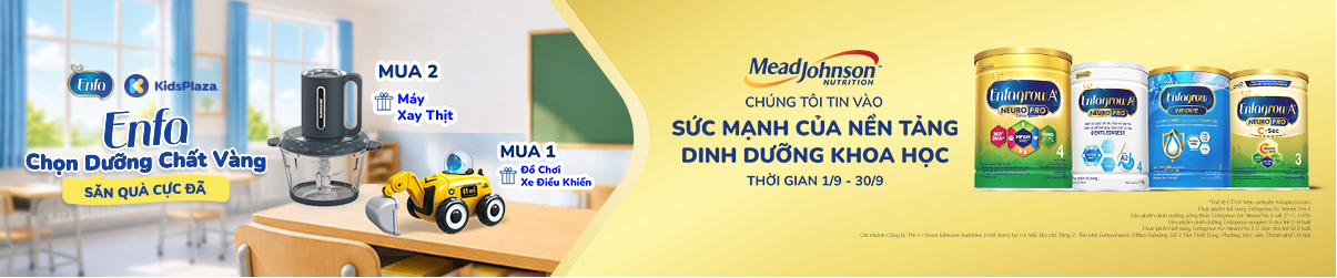 [Center banner] - Khuyến mại sữa Enfa