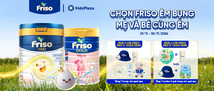 Sữa Friso khuyến mại T11