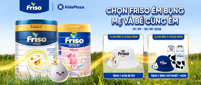 Sữa Friso khuyến mại T9