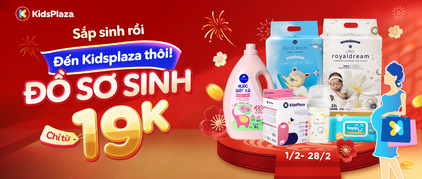 Sắp sinh rồi đến KidsPlaza thôi 