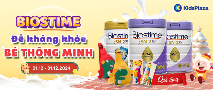 Khuyến mại sữa Biostime