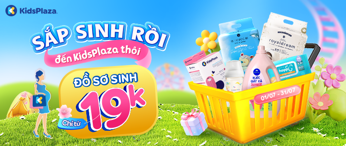 Sắp sinh rồi đến KidsPlaza thôi 