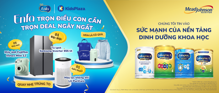 Khuyến mại sữa Enfa 