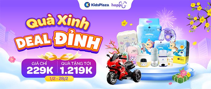 Khuyến mại bỉm Hoppi