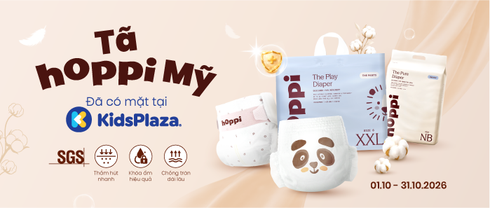 Khuyến mại Tã- bỉm Hoppi Mỹ 