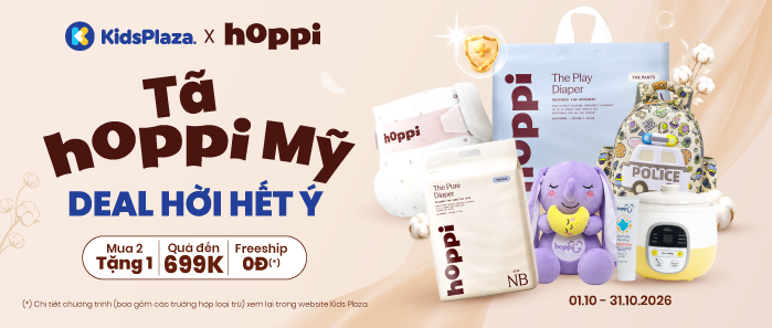 Khuyến mại Tã- bỉm Hoppi Mỹ 