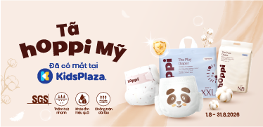 Sub banner - Khuyến mại Tã- bỉm Hoppi Mỹ