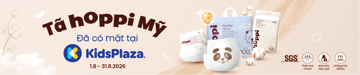 [Center banner] - Khuyến mại Tã- bỉm Hoppi Mỹ