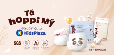 Sub banner - Khuyến mại Tã- bỉm Hoppi Mỹ