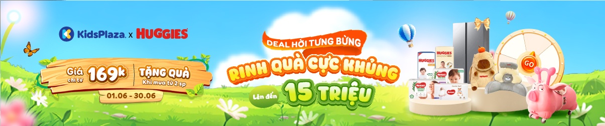 [center banner] -  Khuyến mại Huggies 