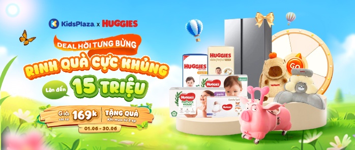 Khuyến mại Huggies T6/2026