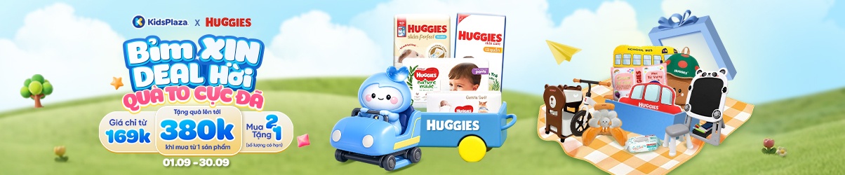 [center banner] -  Khuyến mại Huggies 