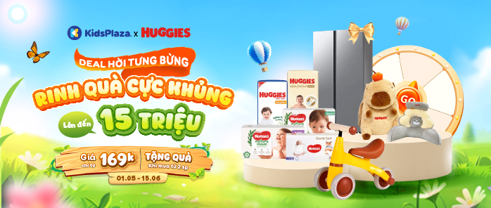Khuyến mại Huggies T5/2026