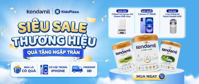 Khuyến mại sữa Kendamil
