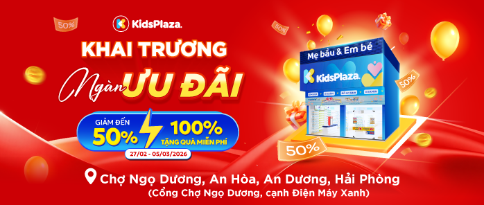 Tưng bừng khai trương Kids Plaza Chợ Ngọ Dương, An Hòa, An Dương, Hải Phòng