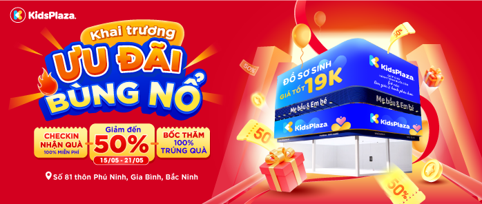 Tưng bừng khai trương Kids Plaza Số 81 Thôn Phú Ninh, Gia Bình, Bắc Ninh