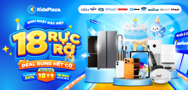 [sub banner] - Mừng sinh nhật đặc biệt Kids Plaza 18 tuổi