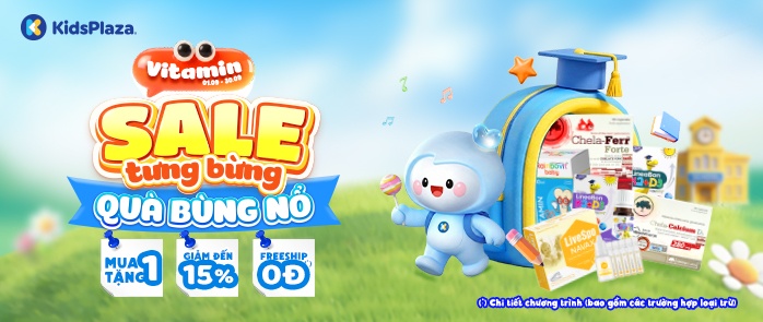 Vitamin tăng đề kháng cho bé 