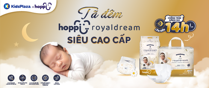 Khuyến mại bỉm Hoppi Royadream