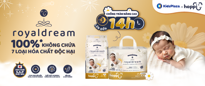 Khuyến mại bỉm Hoppi Royadream