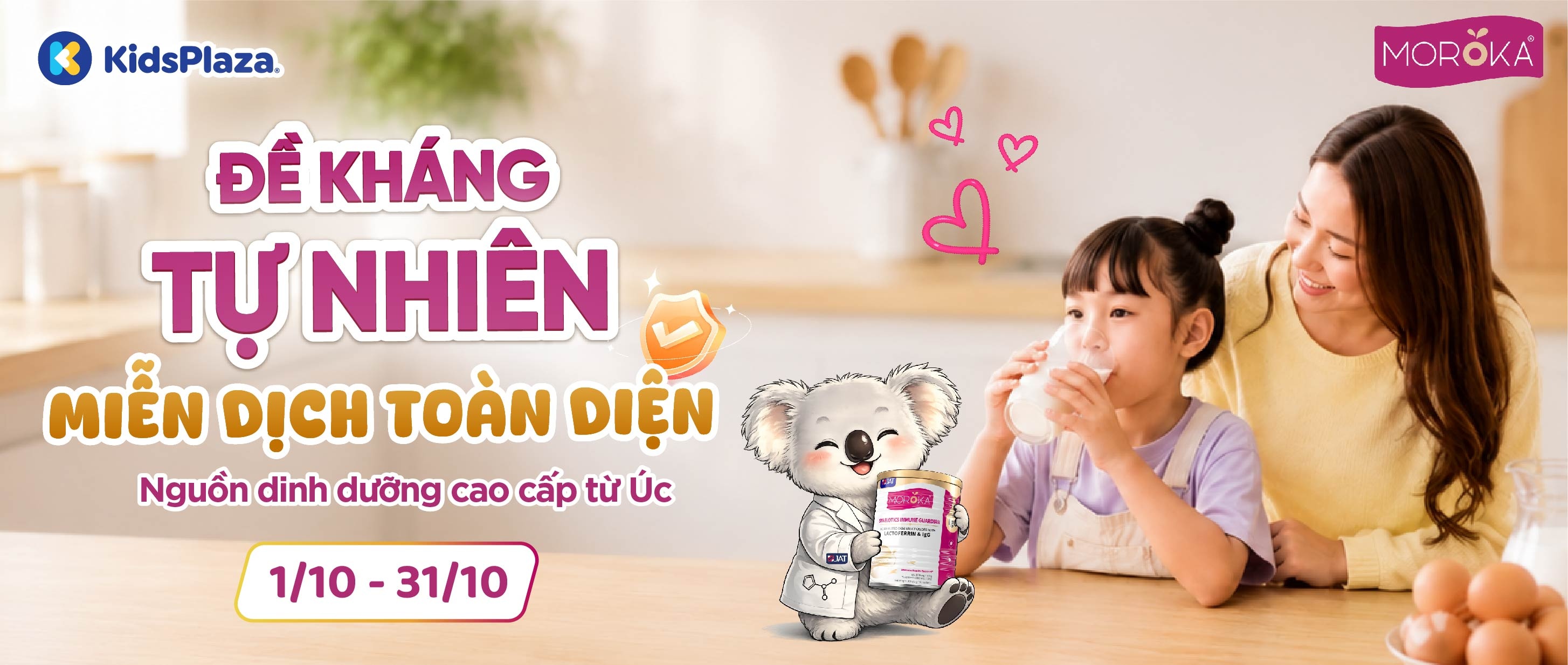 Khuyến mại sữa Moroka