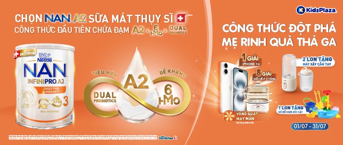 Khuyến mại sữa Nan A2