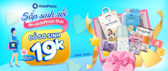 Sắp sinh rồi đến KidsPlaza thôi 