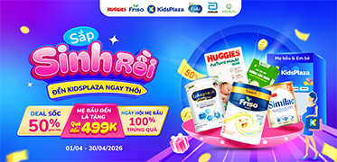 [Sub banner] - Sắp sinh rồi đến KidsPlaza thôi