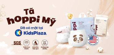 Sub banner - Khuyến mại Tã- bỉm Hoppi Mỹ