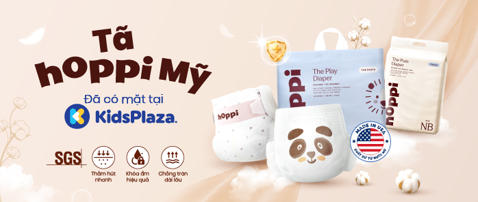 Khuyến mại Tã- bỉm Hoppi Mỹ 