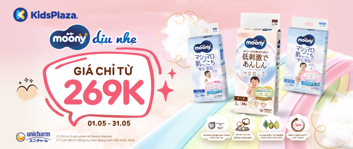 Moony khuyến mại T5