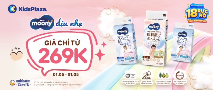 Moony khuyến mại T5