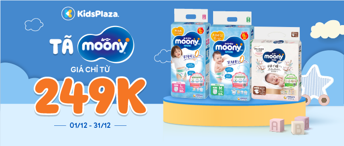 Moony khuyến mại T12