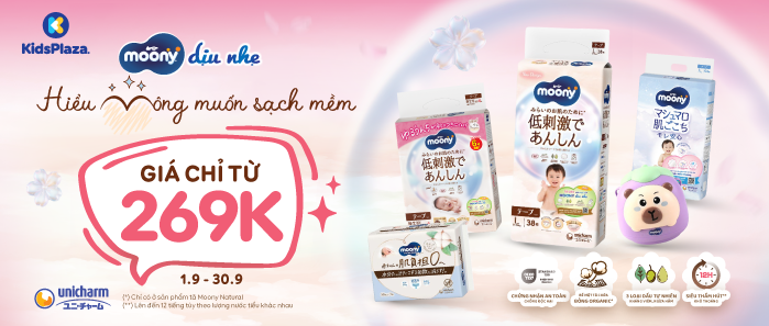 Moony khuyến mại T9