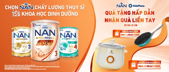 Khuyến mại sữa Nan